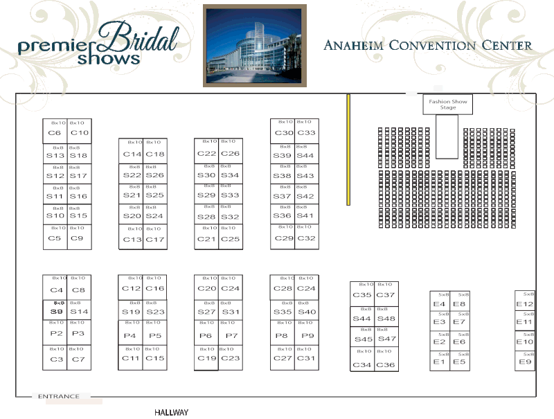 Anaheim Convention Center Floorplan - 1/13/2024