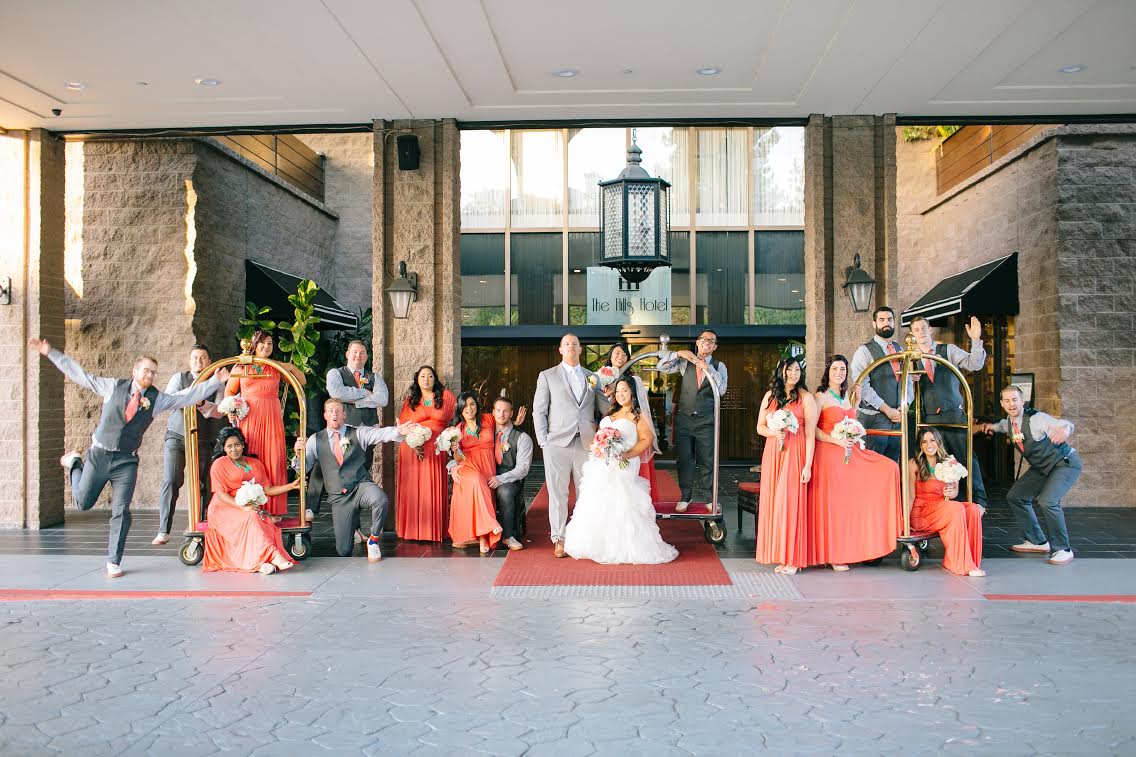 The Hills Hotel, Laguna Hills Wedding Photo