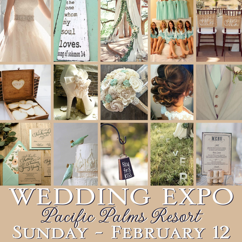 Resort Style Wedding Show at the Pacific Palms Resort