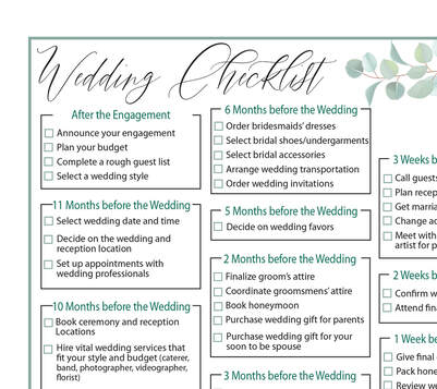 Wedding Planner - Planning Tips